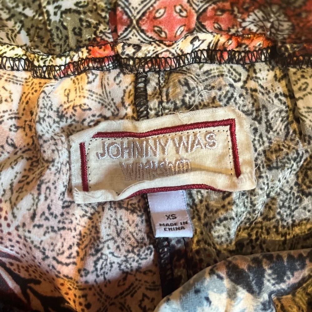 NWOT Johnny Was Mabel 100% Silk palazzo pants size XS! - Picture 5 of 9